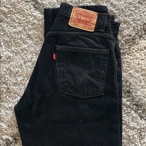 Vintage black Levi Jeans 505